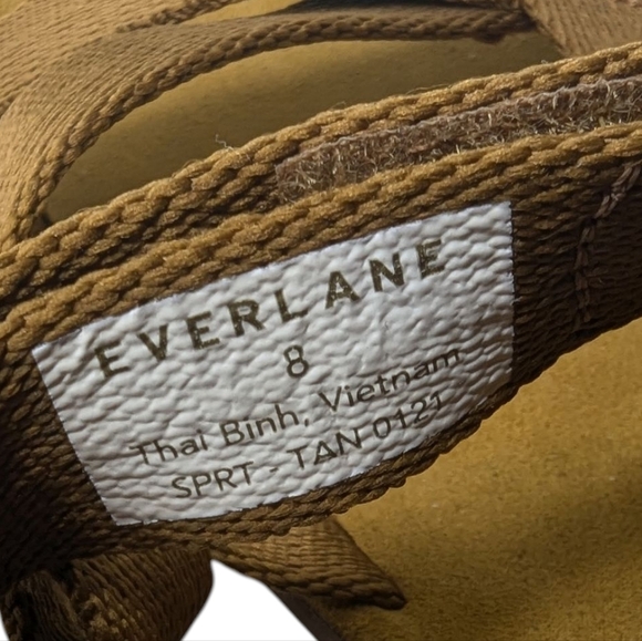 Everlane Renew Sport Tan Sandal Size 8 - Picture 7 of 9